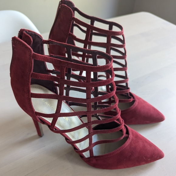 MARC FISHER Red heels Size 10 - Picture 6 of 7